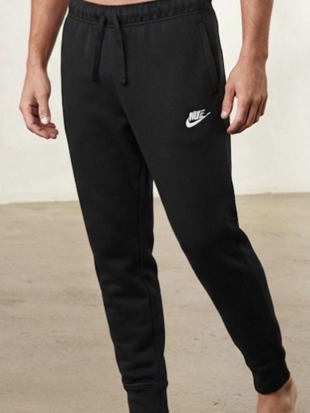 Nike black light joggers men size XXL
